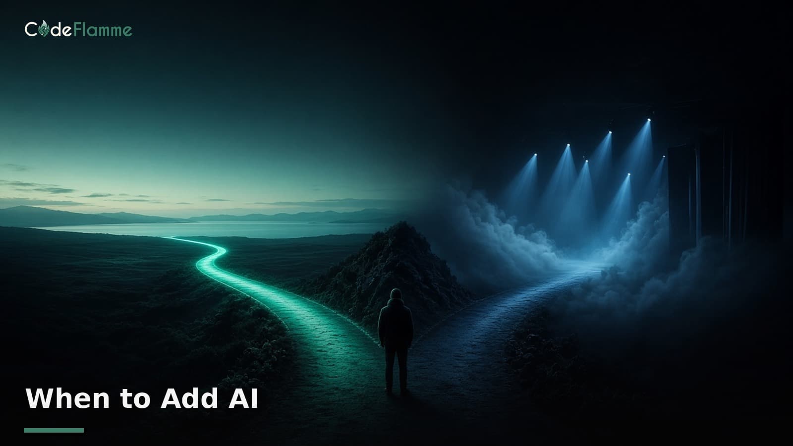 When to Add AI to Your Product (And When It Is Expensive Theatre) — cover illustration